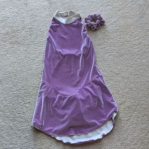 Ladies small ice skating dress